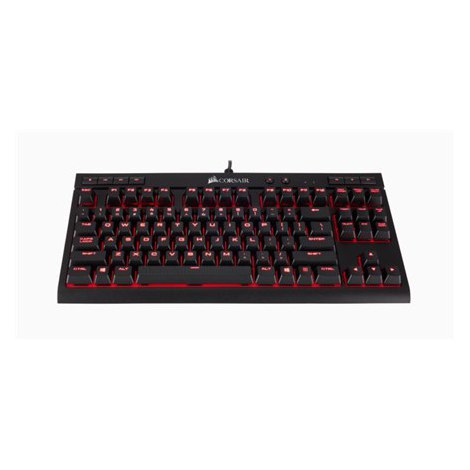Corsair | CHERRY MX Red | K63 Compact | Mechanical Gaming Keyboard | Mechanical Gaming Keyboard | RGB LED light | US | Wired | R - 2